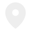 A simple, gray location pin icon on a white background, commonly used to indicate a place or position on a map.