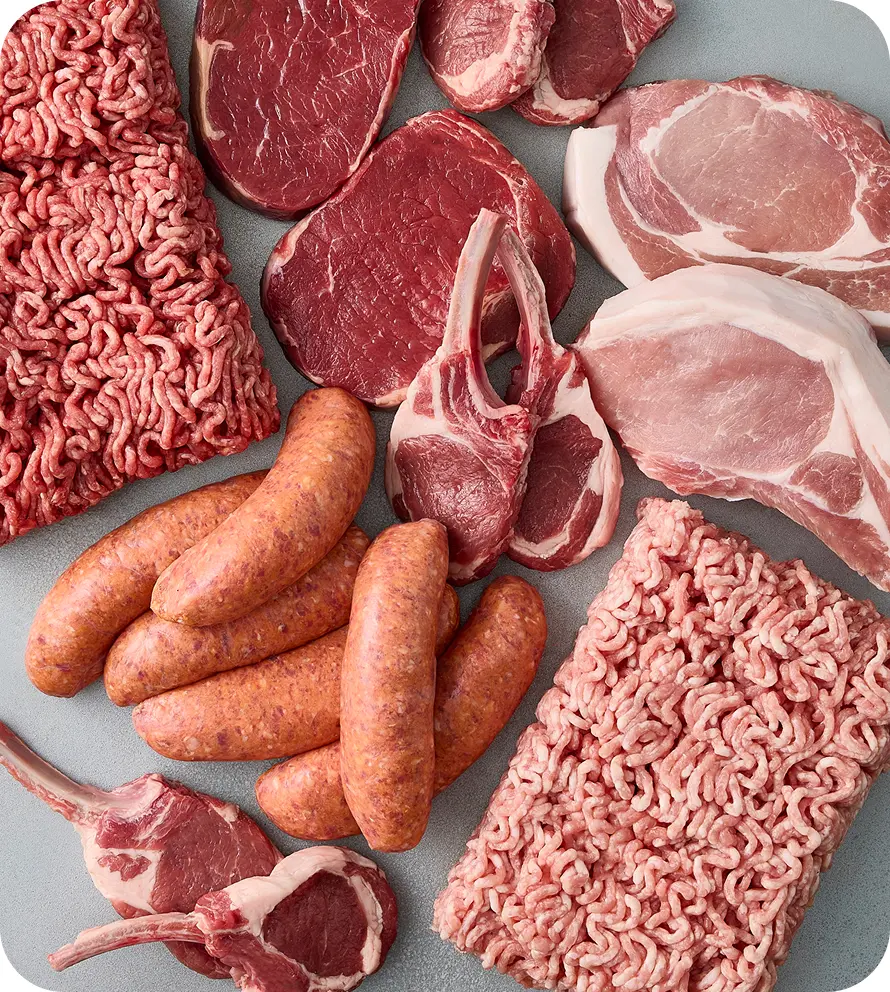 Beef, Pork & Lamb