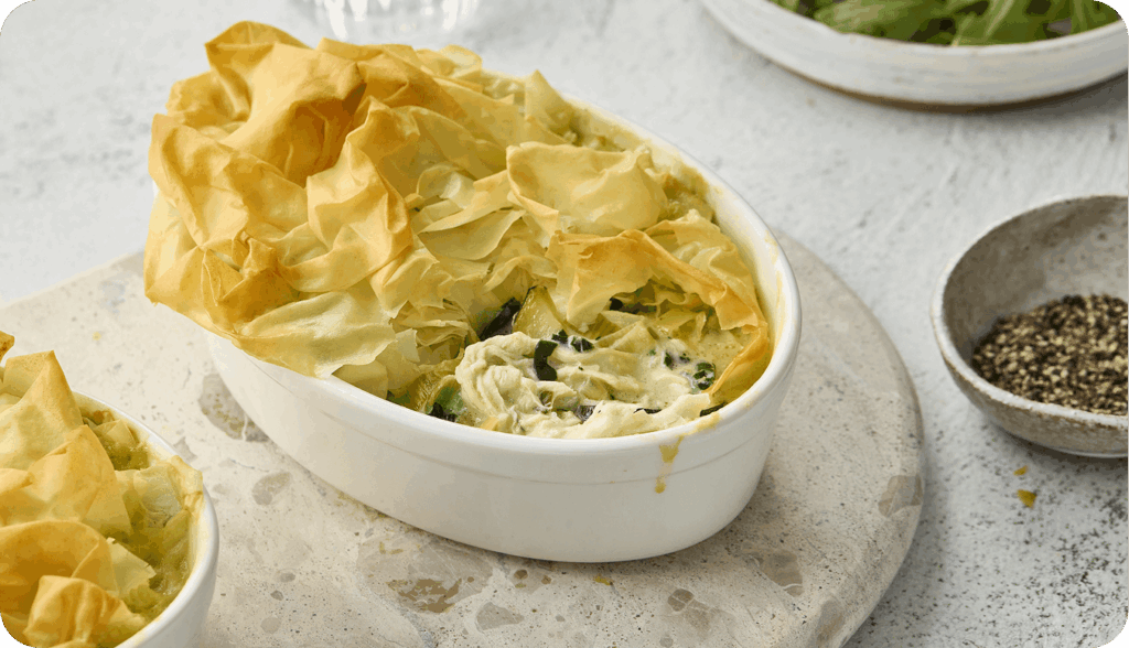Spring Chicken & Leek Pot Pies